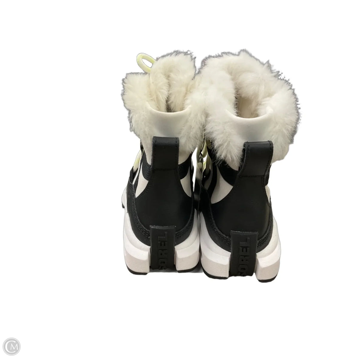 Boots Snow By Sorel In Black & White, Size: 8