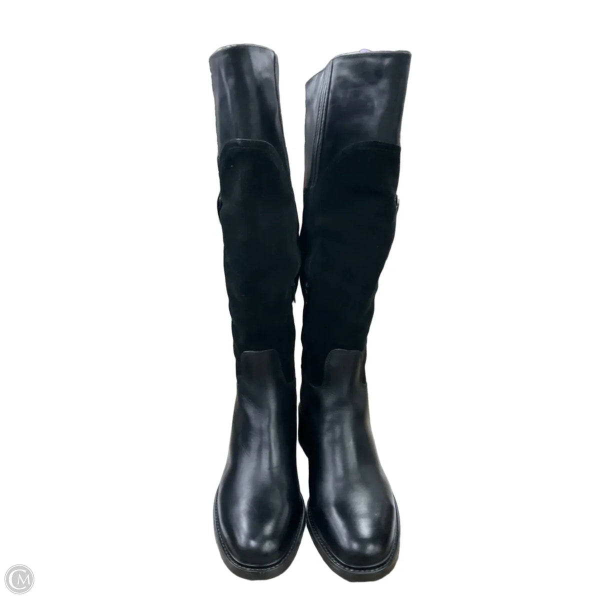 Boots Designer By Coach In Black, Size: 8