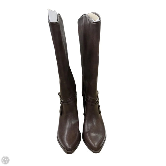 Boots Mid-calf Heels By Dolce Vita In Brown, Size: 8