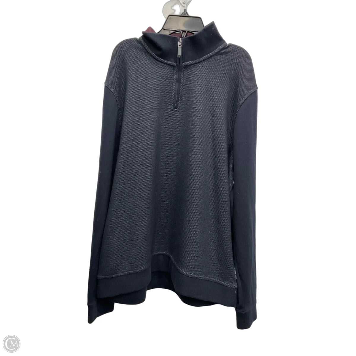 Sweatshirt Collar By Ted Baker In Navy, Size: S