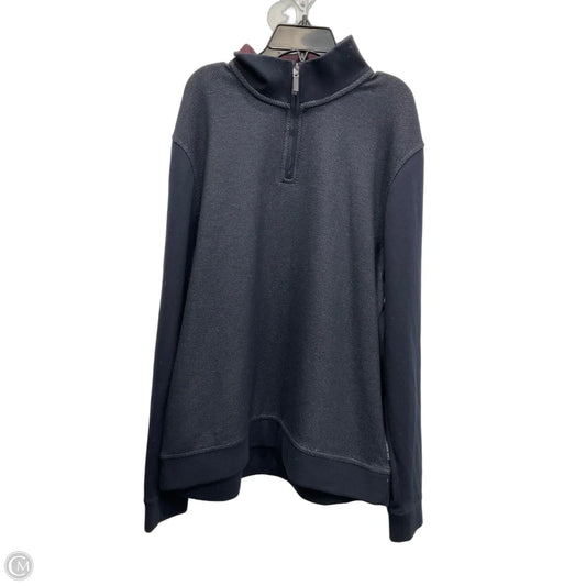 Sweatshirt Collar By Ted Baker In Navy, Size: S