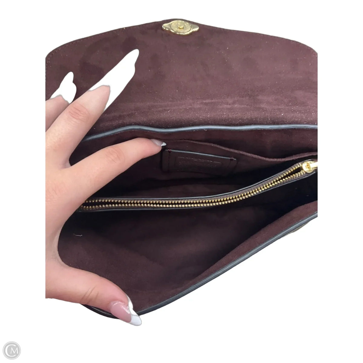 Crossbody Designer By Coach, Size: Medium