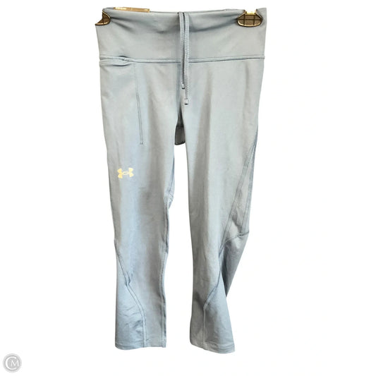 Athletic Capris By Under Armour In Blue, Size: Xs