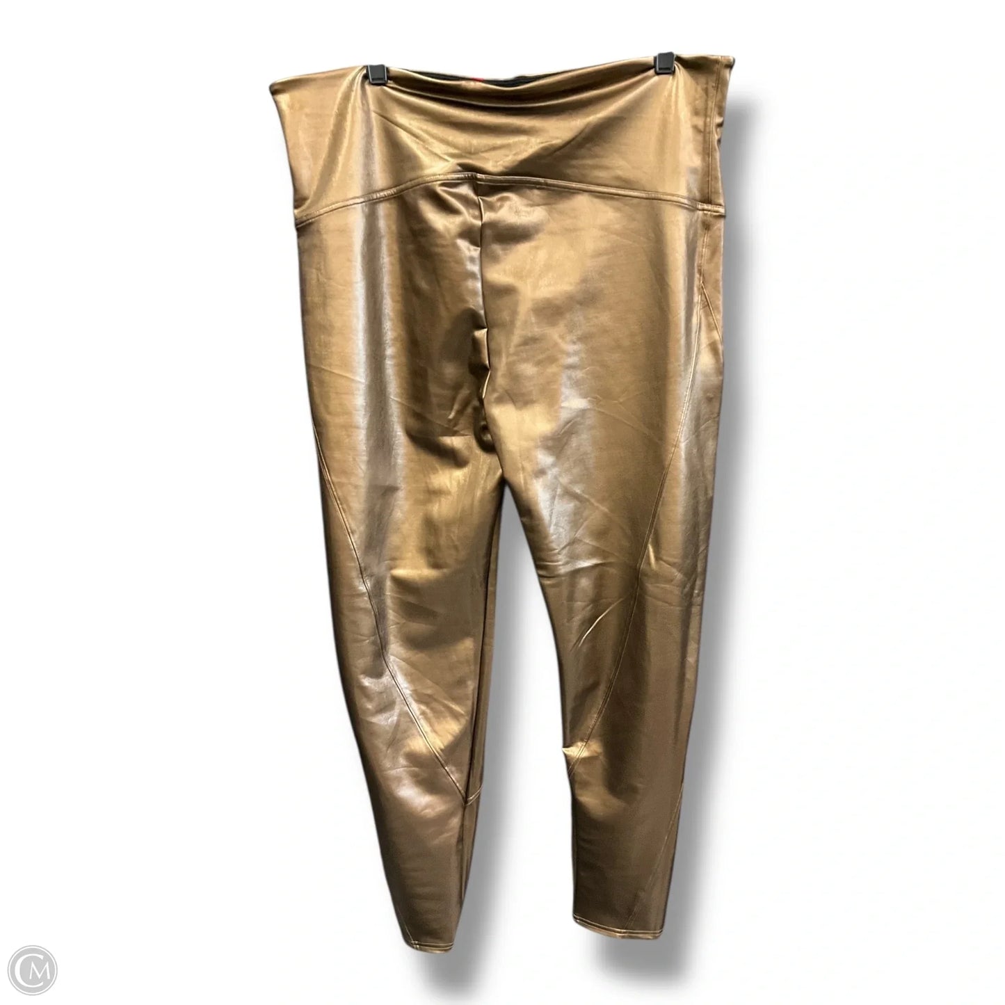 Pants Leggings By Spanx In Bronze, Size: 3x