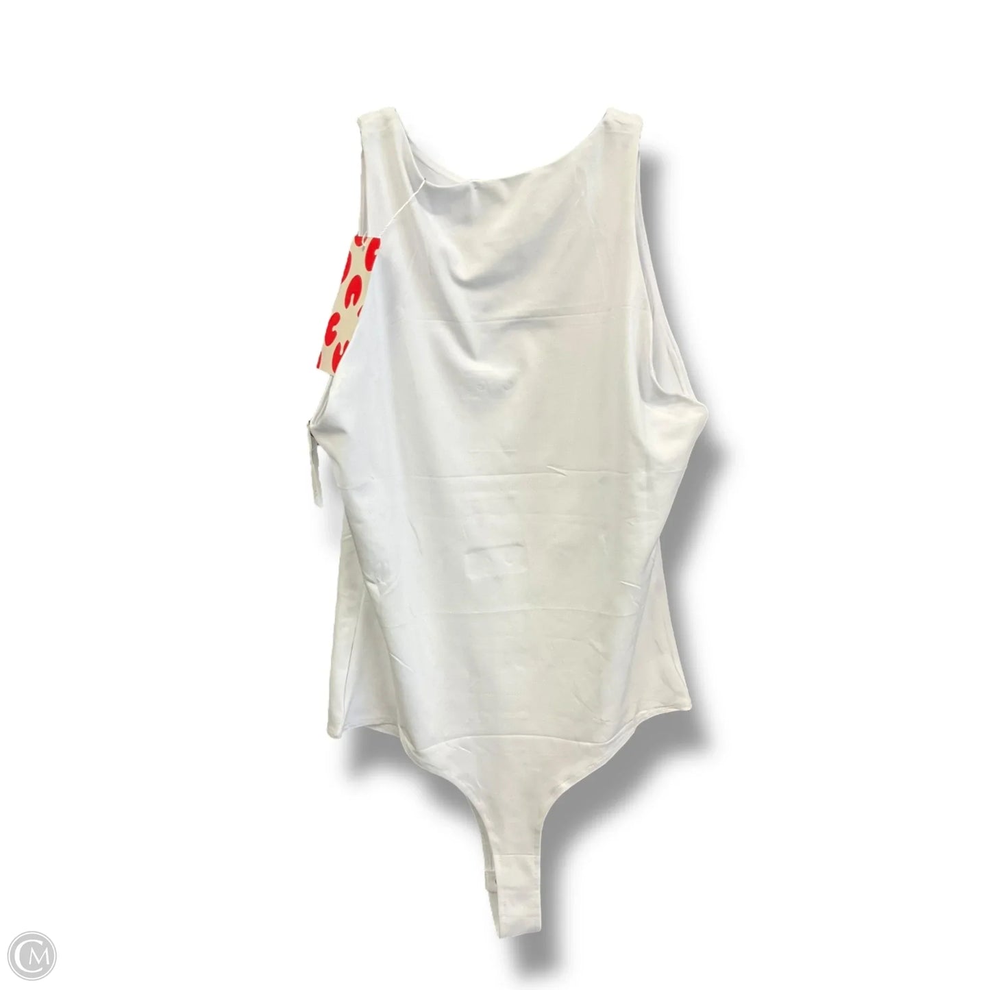 Bodysuit By Clothes Mentor In White, Size: M