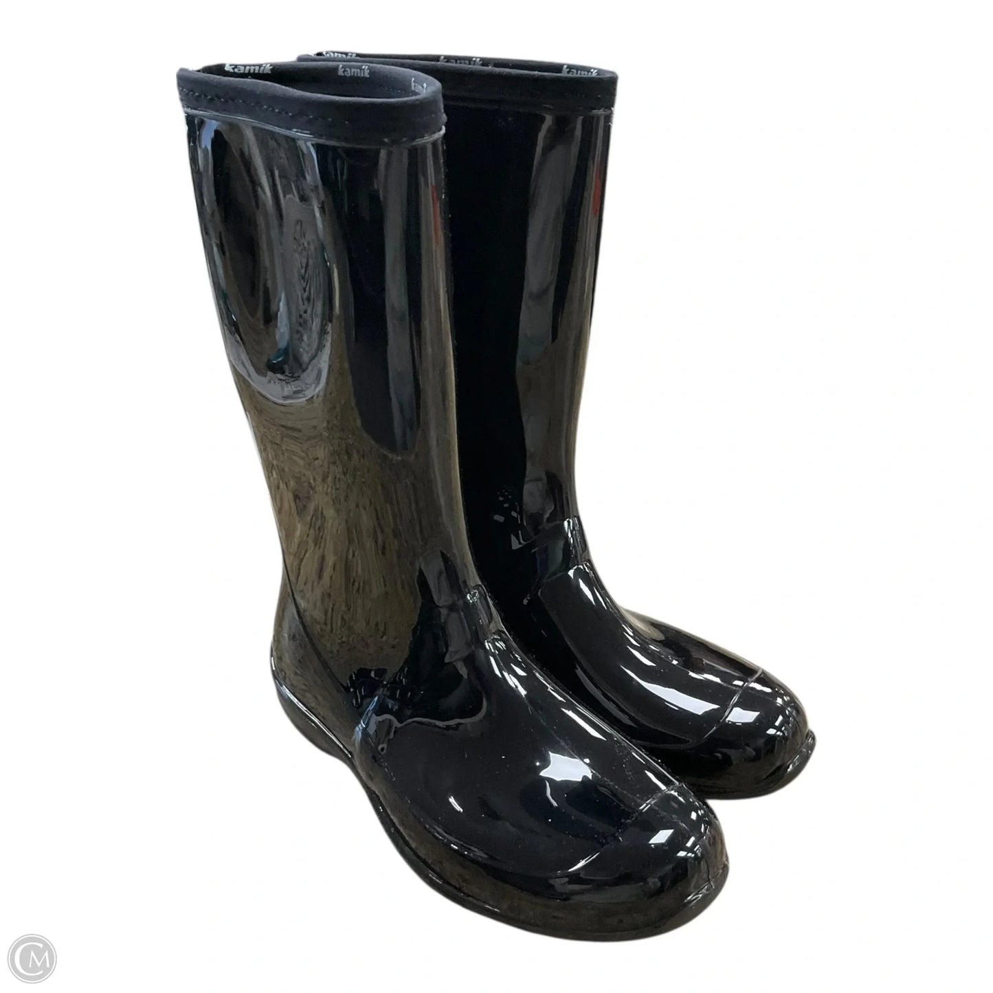 Boots Mid-calf Flats By Kamik In Black, Size: 8