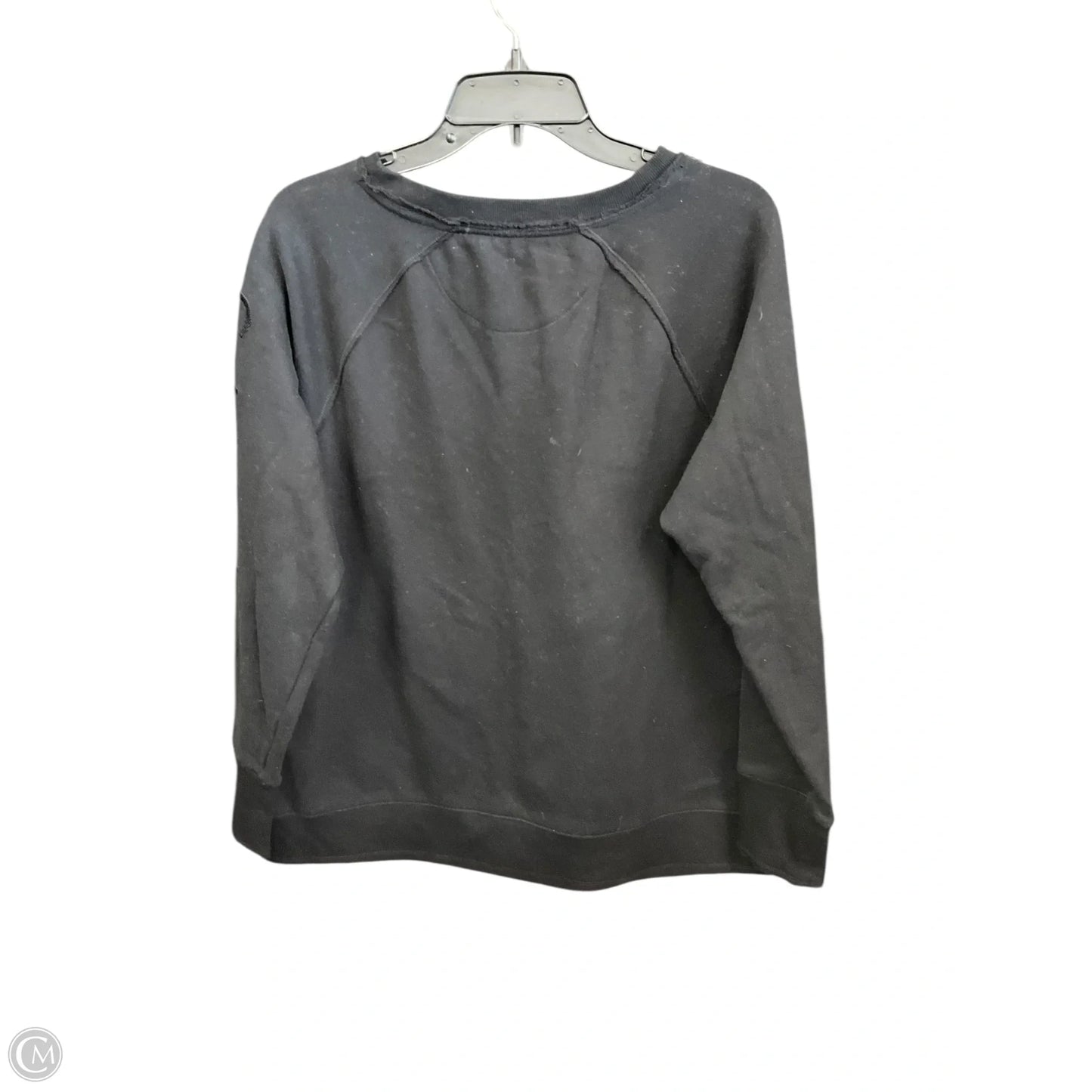 Sweatshirt Crewneck By Calvin Klein In Black, Size: 1x