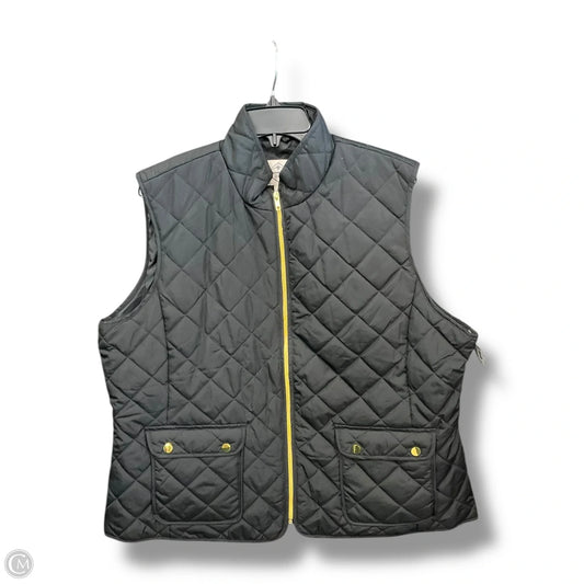 Vest Puffer & Quilted By St Johns Bay In Black, Size: Xxl