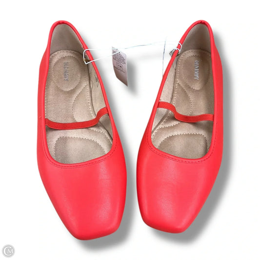 Shoes Flats By Old Navy In Red, Size: 9