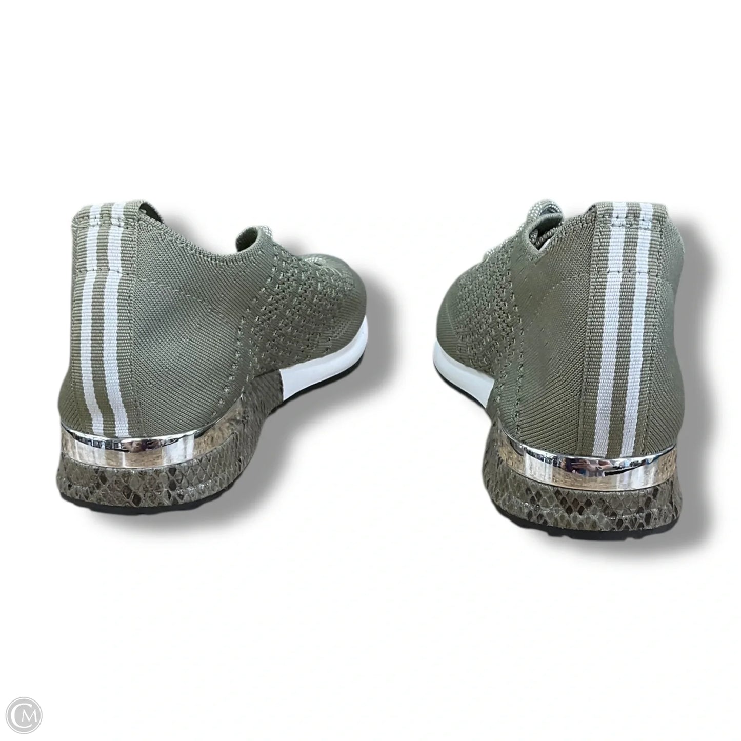 Shoes Flats By Clothes Mentor In Green, Size: 8