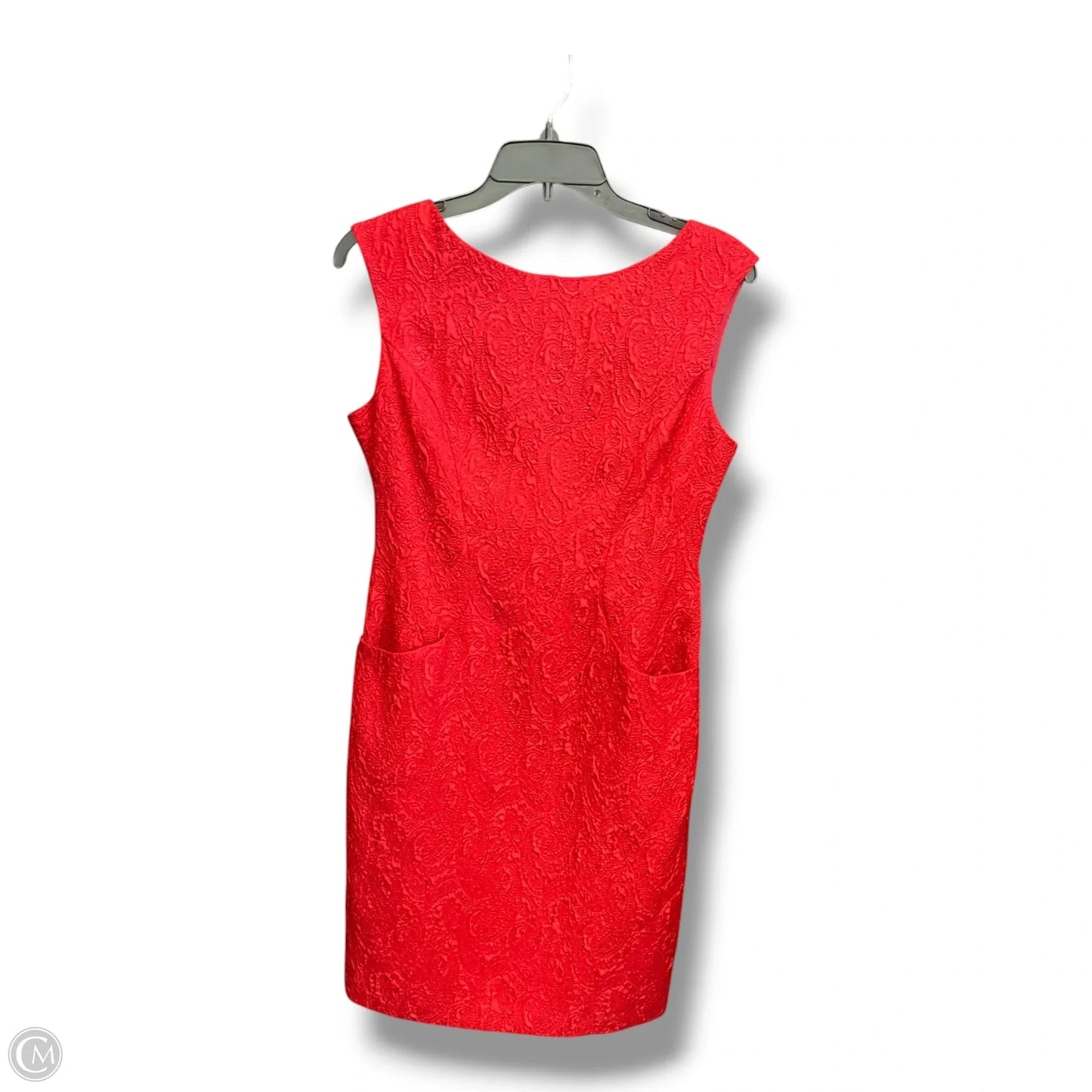 Dress Work By Evan-picone In Red, Size: Mp