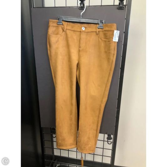 Pants Corduroy By Talbots In Brown, Size: 16