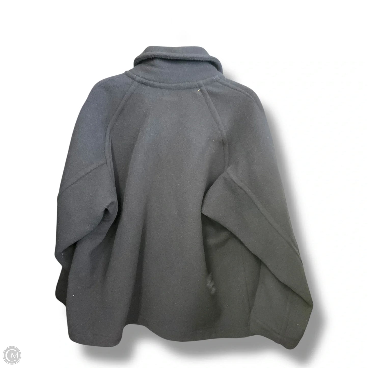 Jacket Windbreaker By Clothes Mentor In Black, Size: S