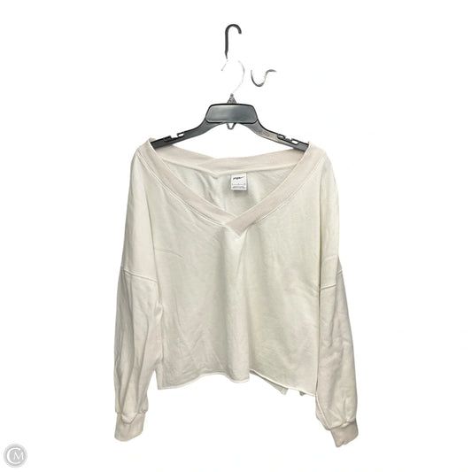 Athletic Jacket By Mta Sport In Cream, Size: L