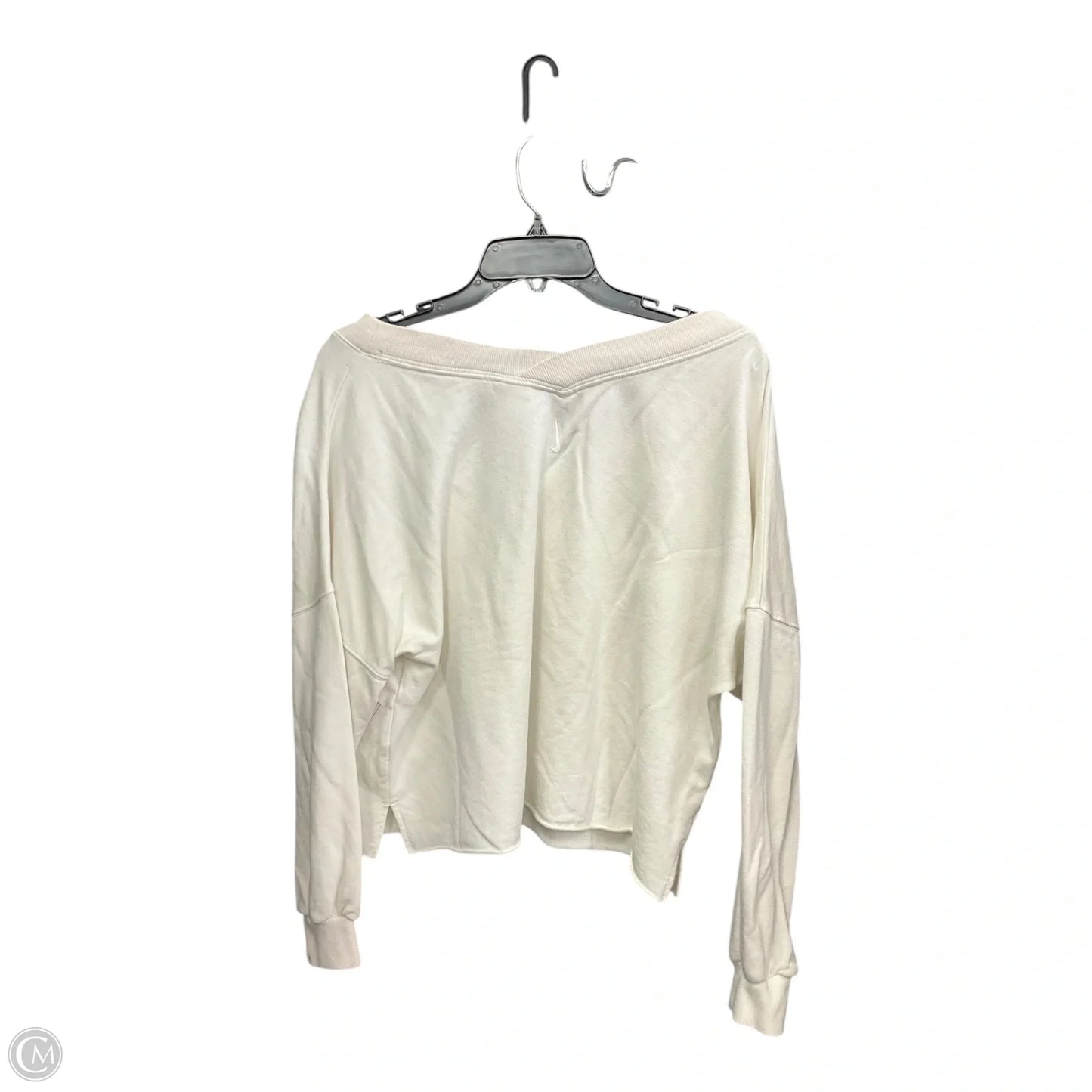 Athletic Jacket By Mta Sport In Cream, Size: L