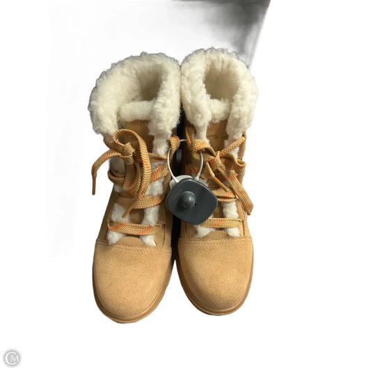 Boots Ankle Flats By Sorel In Tan, Size: 7