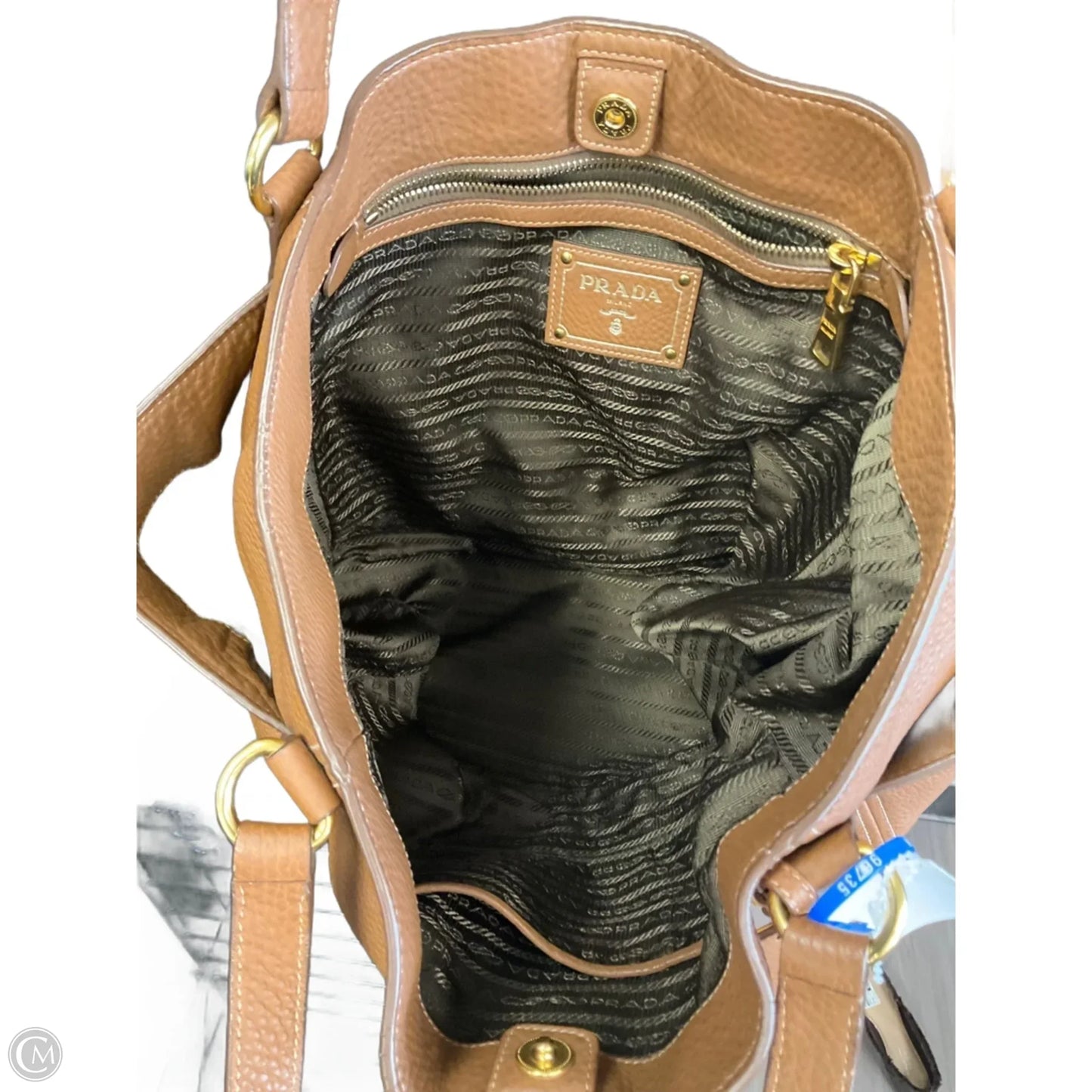 Handbag Luxury Designer By Prada, Size: Large