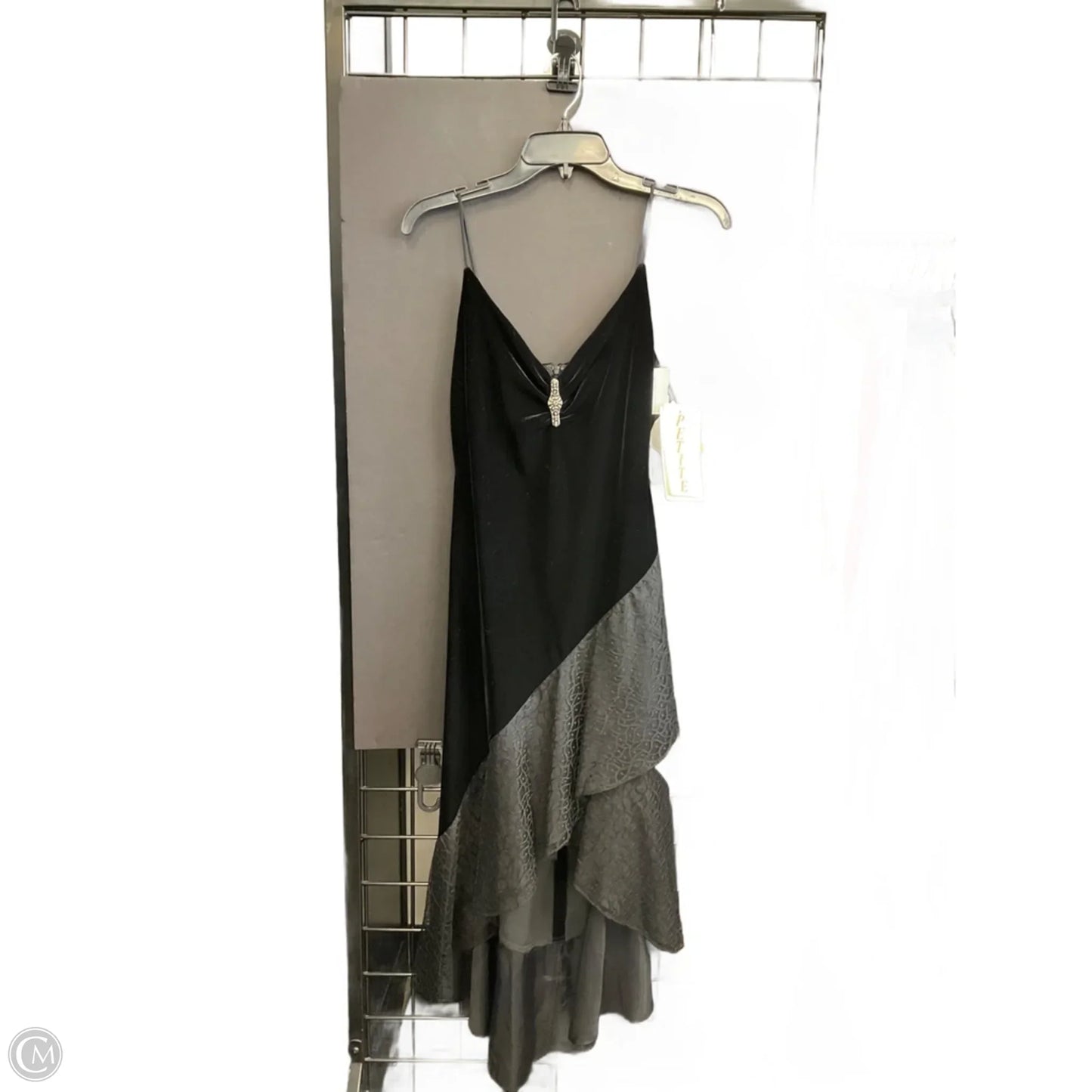 Dress Party Midi By Betsy And Adam In Black, Size: S