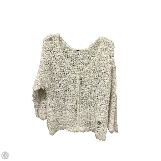 Sweater By Free People In Cream, Size: M