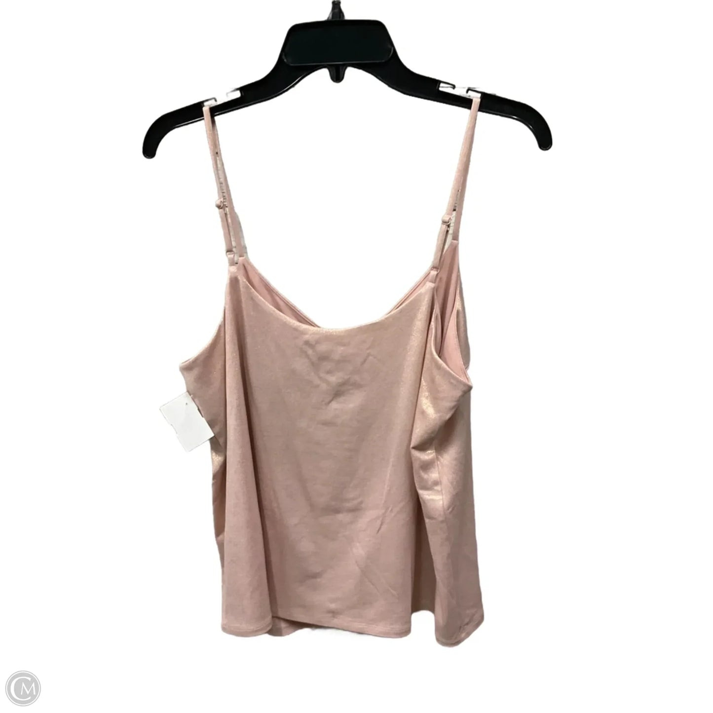 Top Sleeveless By Express In Pink, Size: L