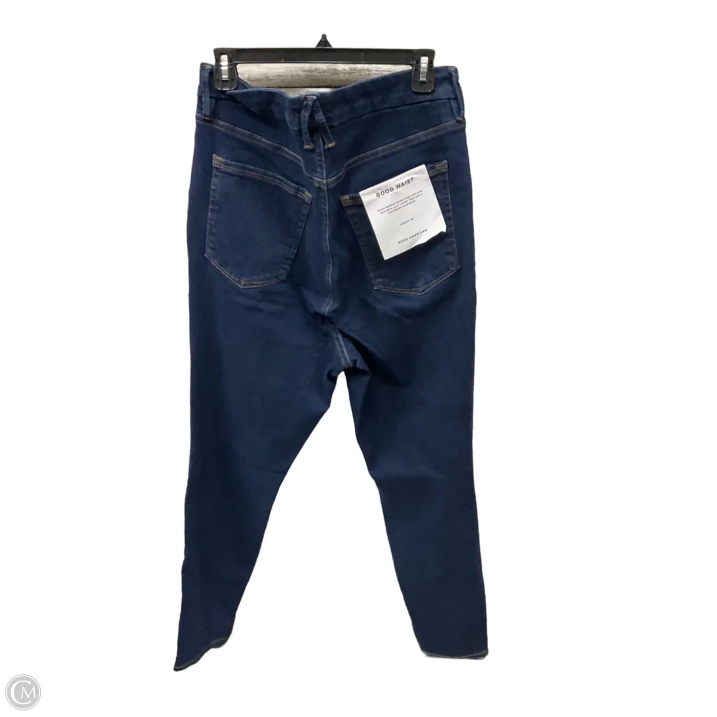 Jeans Skinny By Good American In Blue Denim, Size: 14