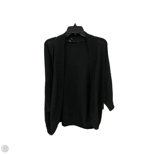 Cardigan By Ann Taylor In Black, Size: 2x