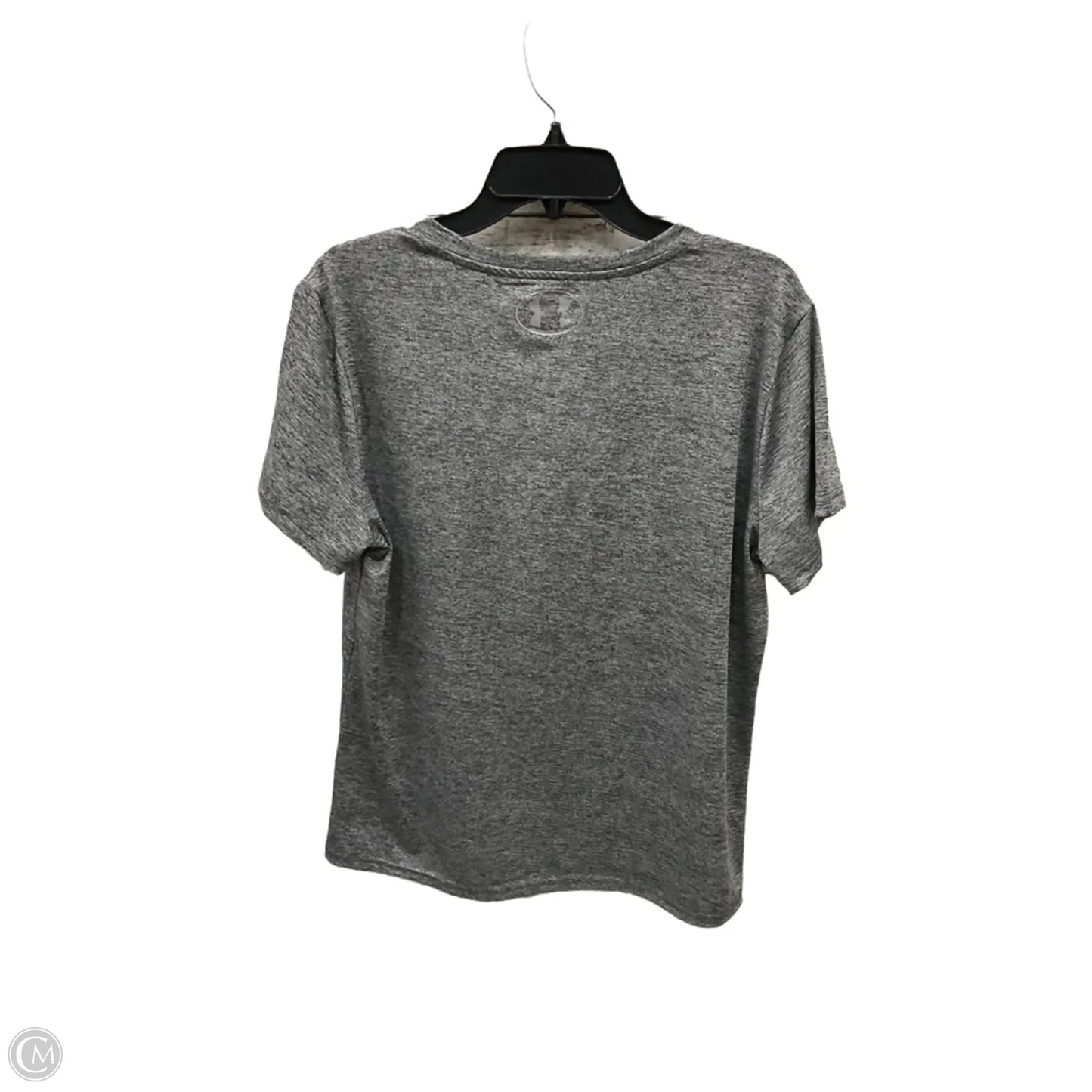 Athletic Top Short Sleeve By Under Armour In Grey, Size: Xxl