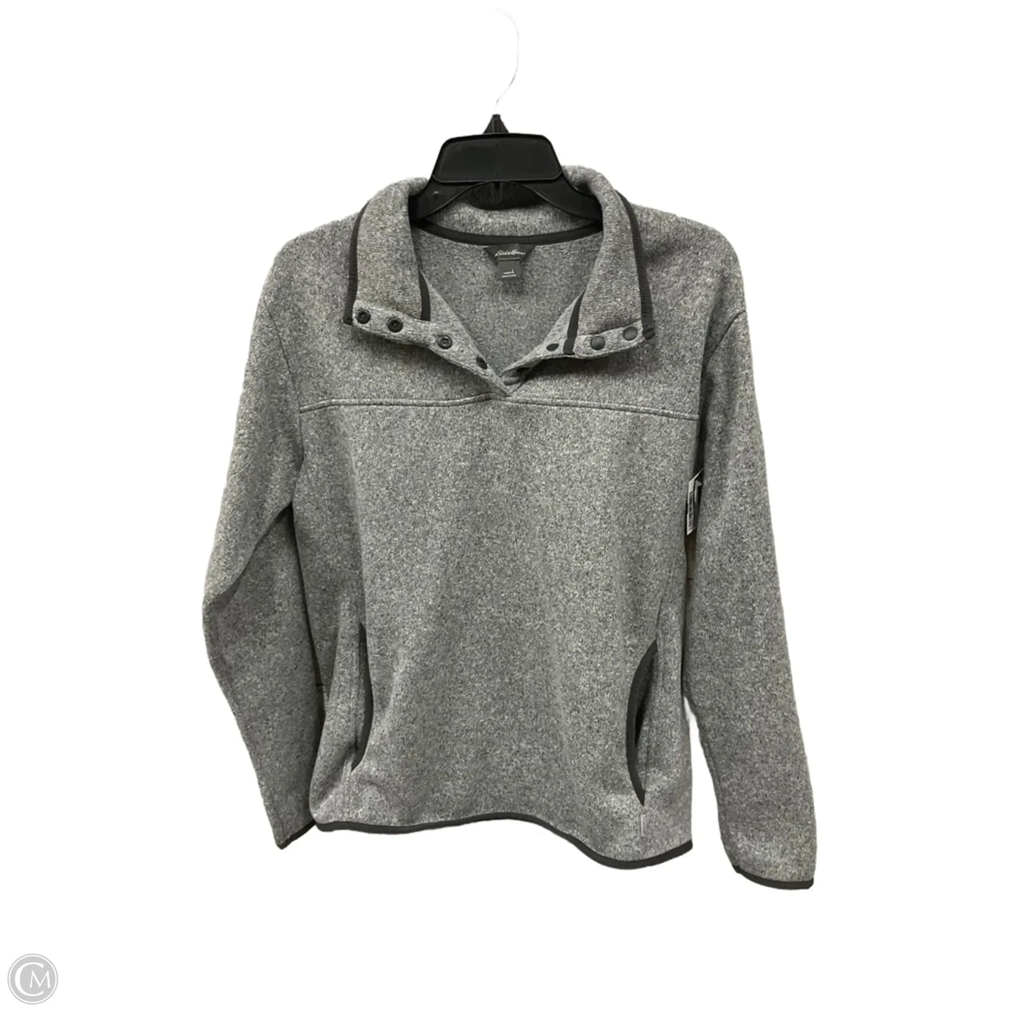 Athletic Fleece By Eddie Bauer In Grey, Size: L