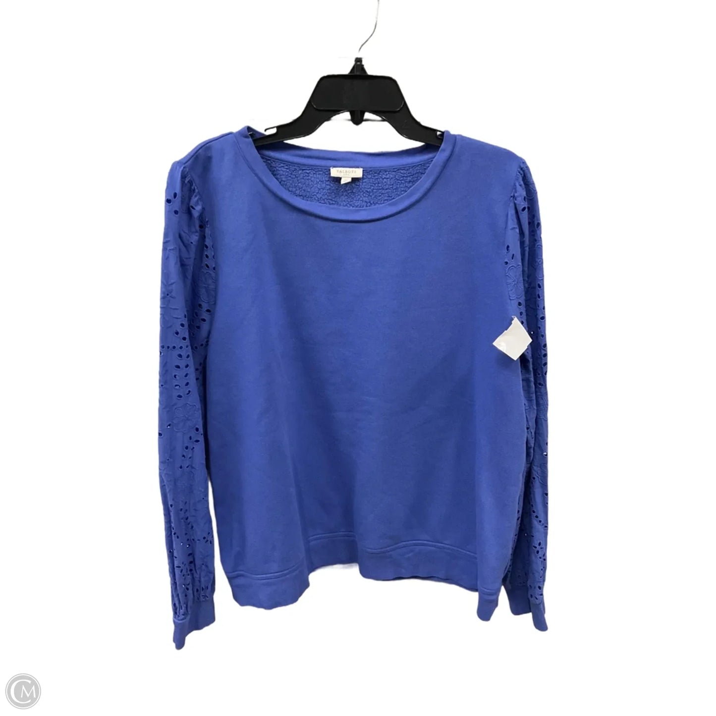 Top Long Sleeve By Talbots In Blue, Size: Xl