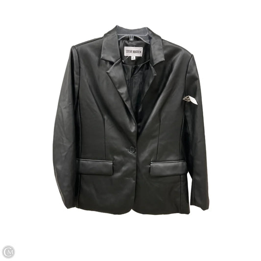 Jacket Moto By Steve Madden In Black, Size: S