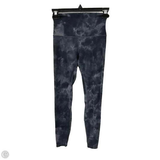 Athletic Leggings By Lululemon In Grey, Size: S