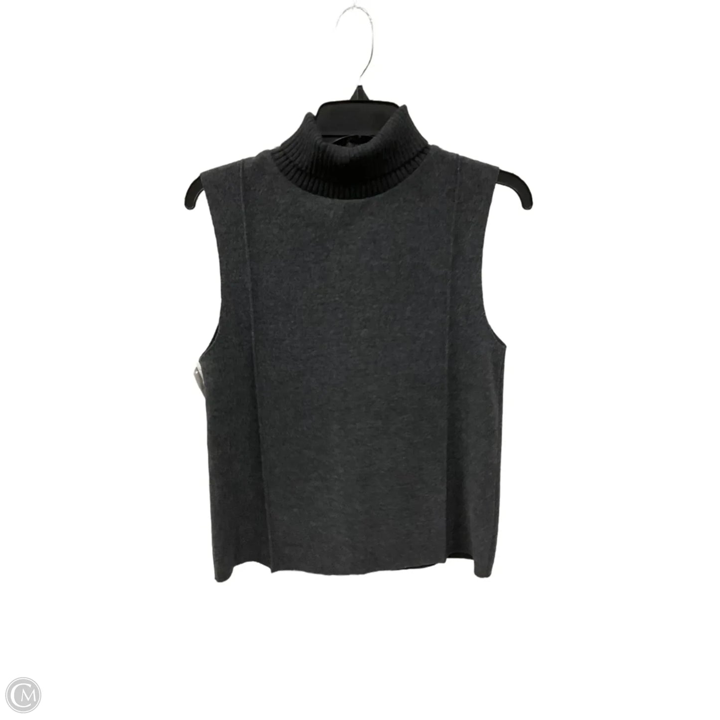Vest Sweater By Zara In Grey, Size: S