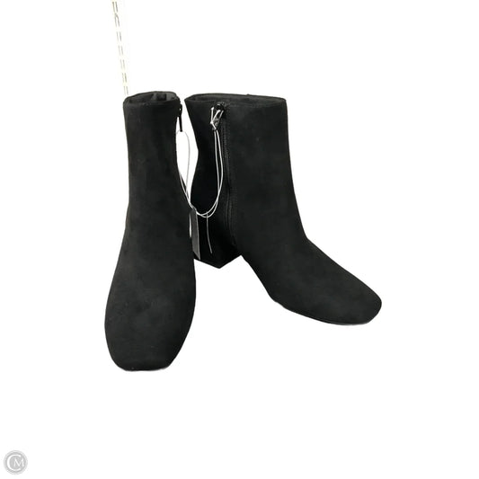 Boots Ankle Heels By Old Navy In Black, Size: 7.5