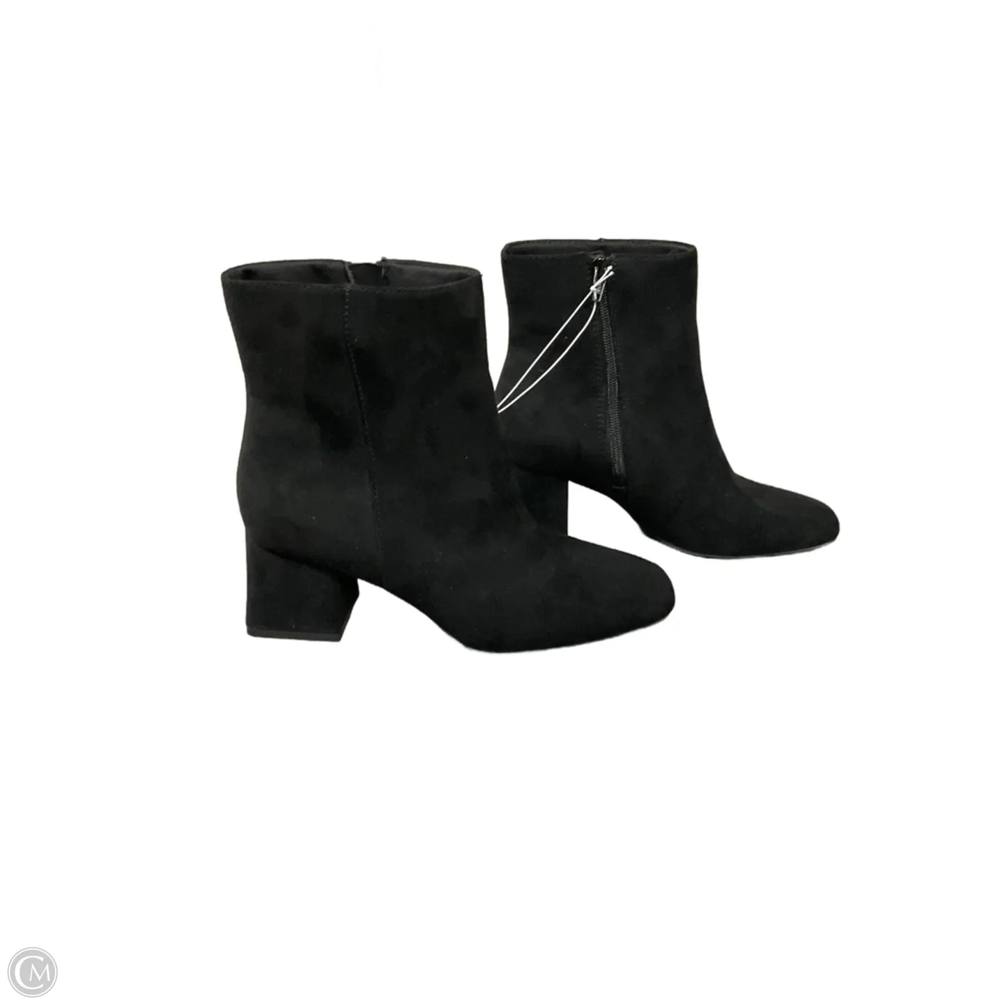 Boots Ankle Heels By Old Navy In Black, Size: 7.5