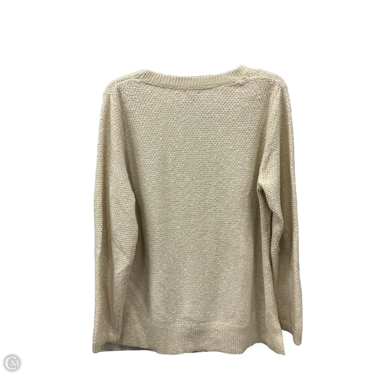 Sweater By L.l. Bean In Cream, Size: L