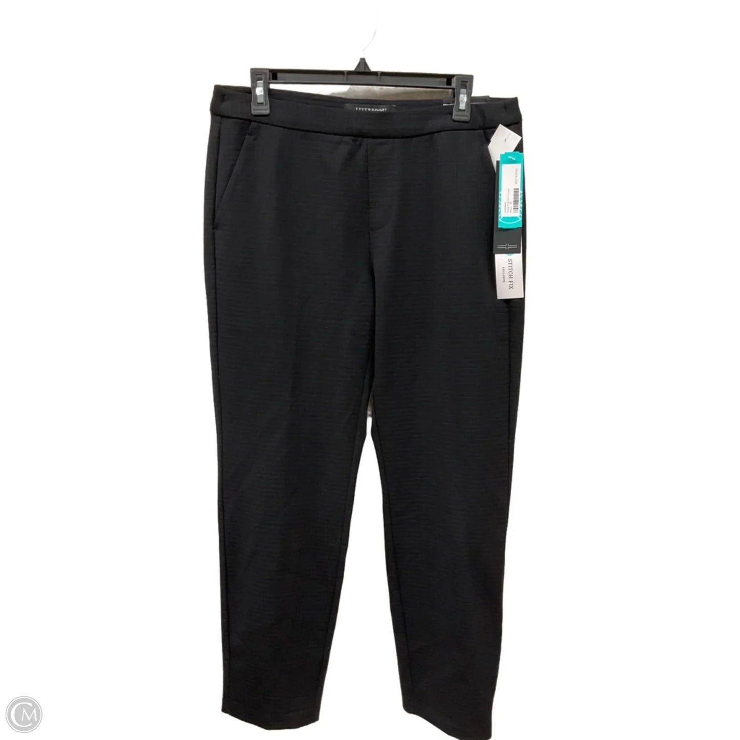 Pants Dress By Liverpool In Black, Size: 10