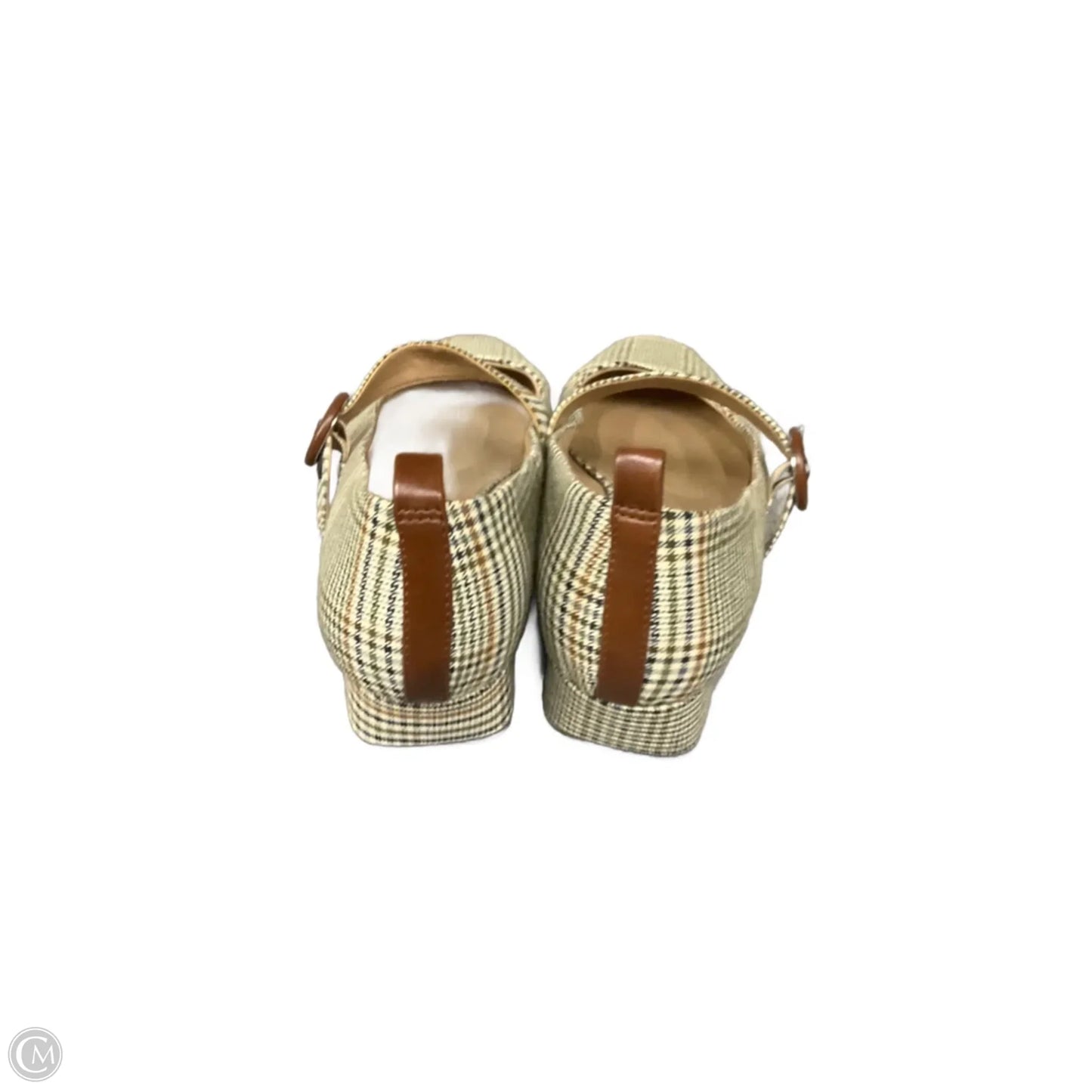 Shoes Flats By Life Stride In Plaid Pattern, Size: 10