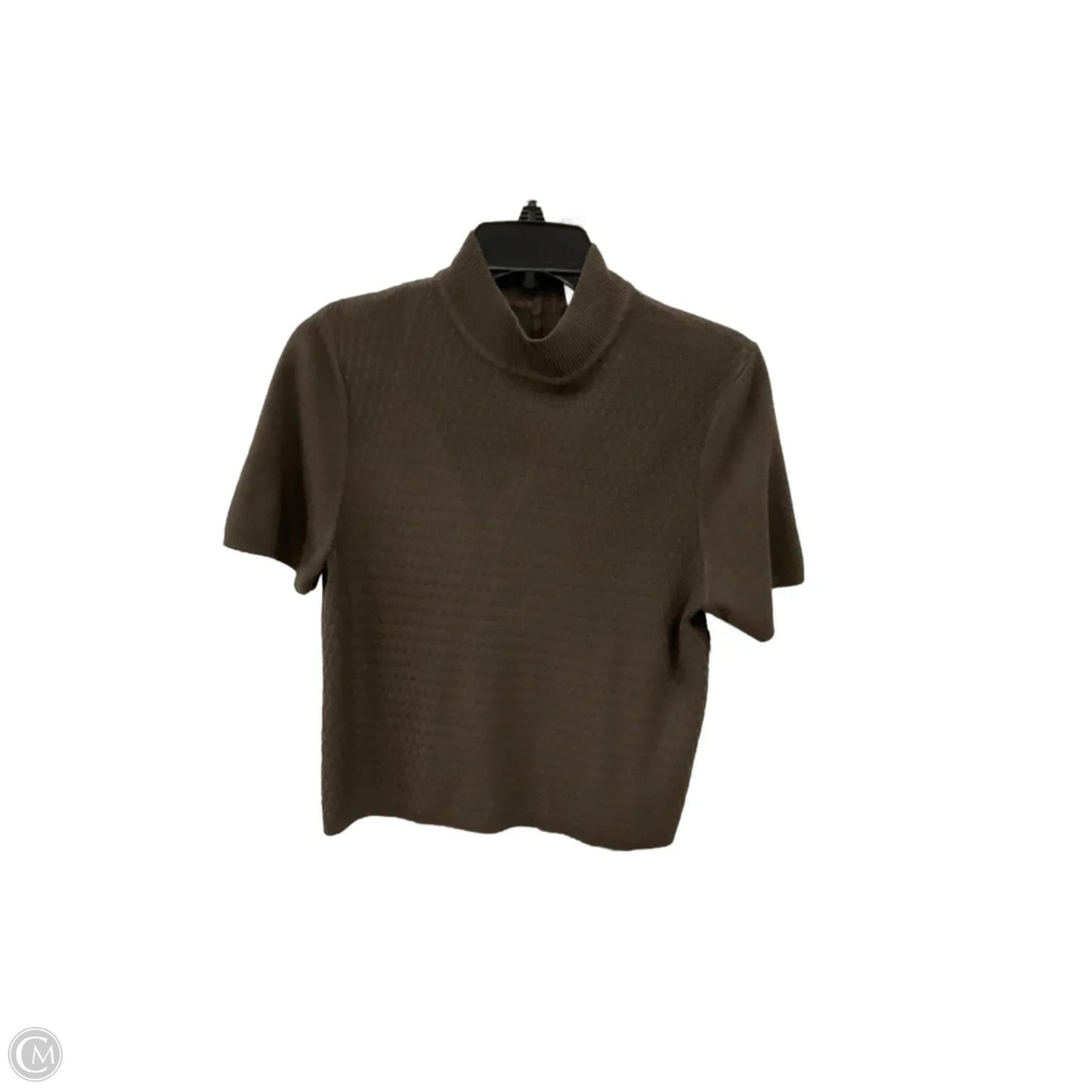 Top Short Sleeve By Koret In Brown, Size: Sp