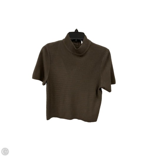 Top Short Sleeve By Koret In Brown, Size: Sp