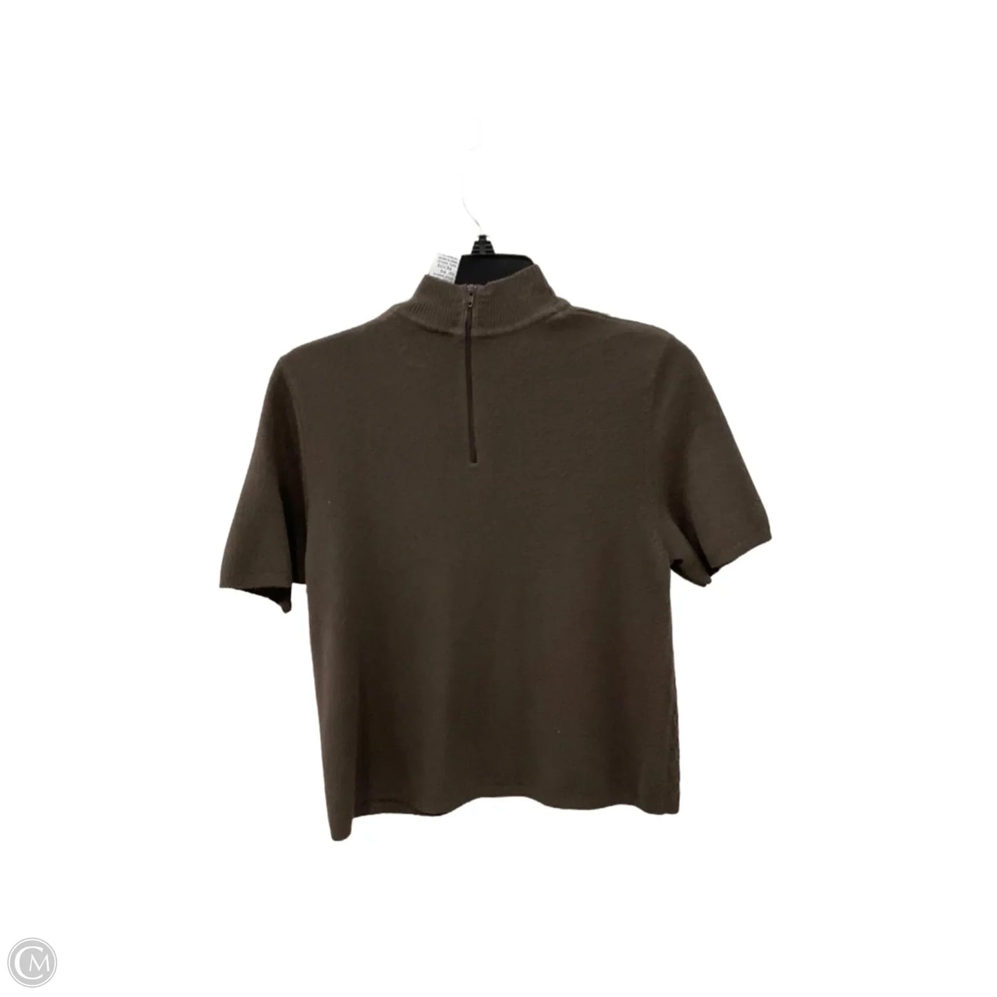 Top Short Sleeve By Koret In Brown, Size: Sp