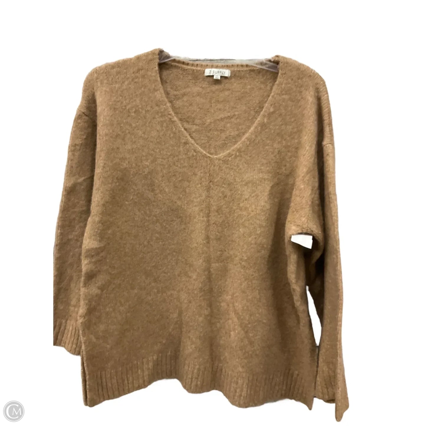Sweater By Z Supply In Brown, Size: Xs