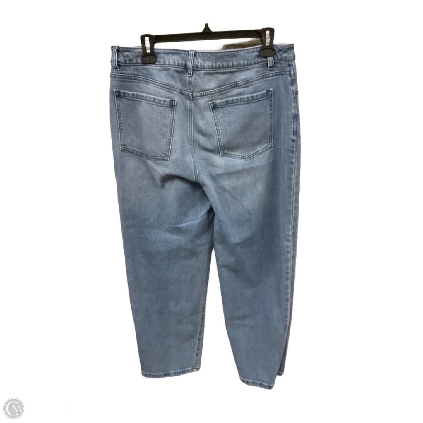 Jeans Straight By Style And Company In Blue Denim, Size: 14