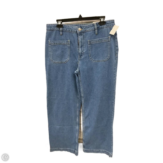 Jeans Wide Leg By On 34th In Blue Denim, Size: 12