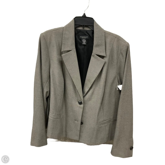 Blazer By Rafaella In Grey, Size: 1x