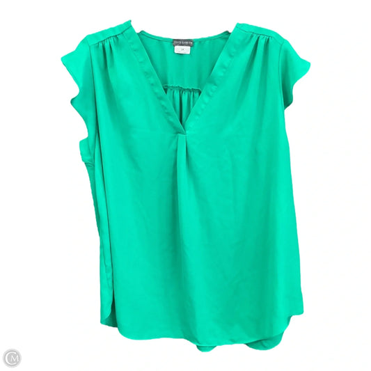 Top Sleeveless By Vince Camuto In Green, Size: 3x