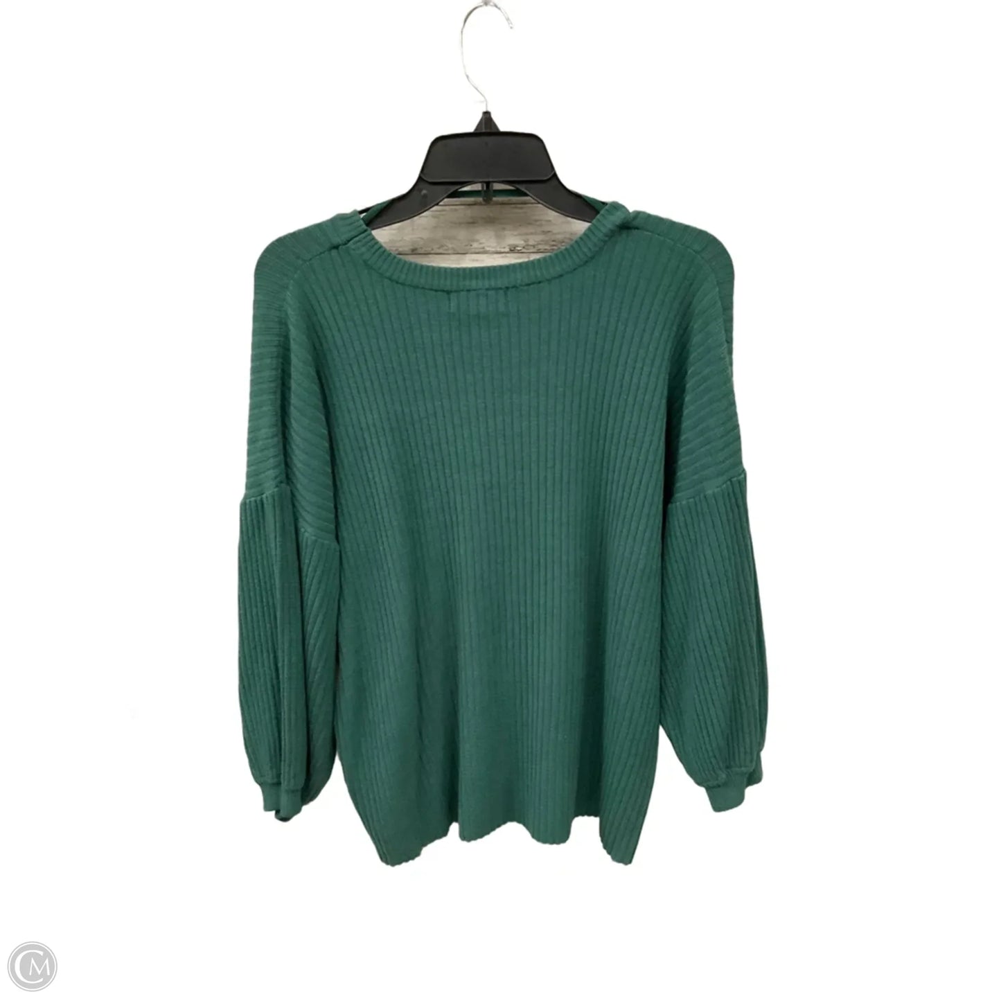 Sweater By Melissa Paige In Green, Size: Xl