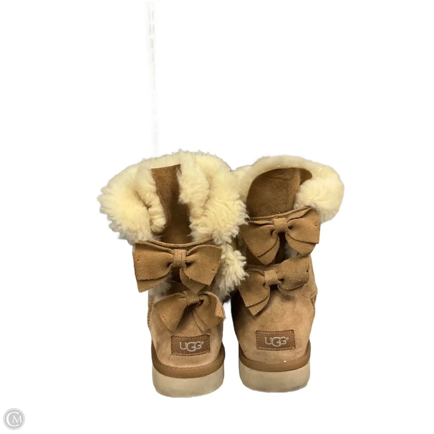 Boots Designer By Ugg In Tan, Size: 7