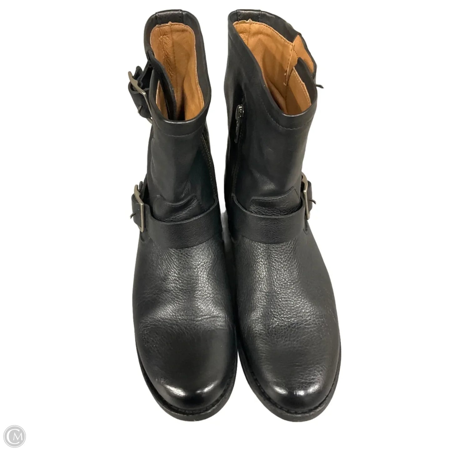 Boots Designer By Frye In Black, Size: 7.5