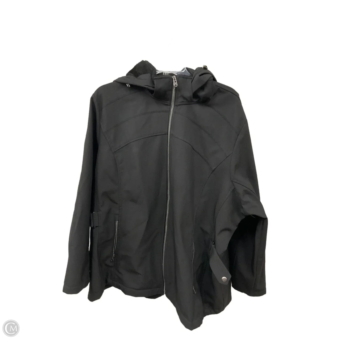 Jacket Fleece By Zero Xposure In Black, Size: 3x