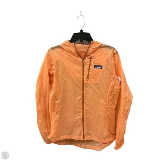 Athletic Jacket By Patagonia In Orange, Size: M